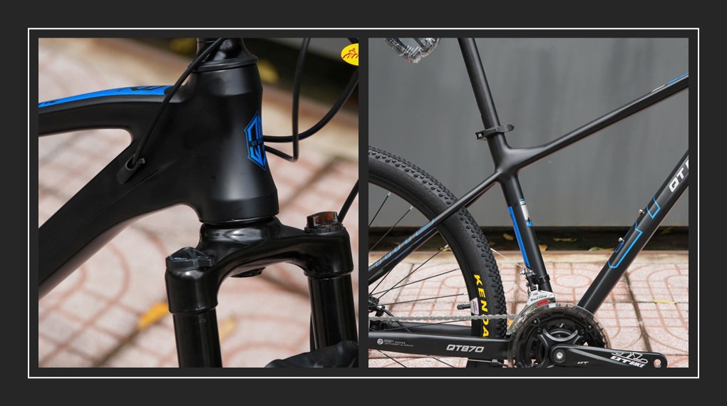 XE ĐẠP LEO NÚI QT870 – KHUNG NHÔM 6061