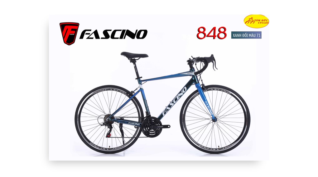 XE ĐẠP ĐUA FASCINO 848