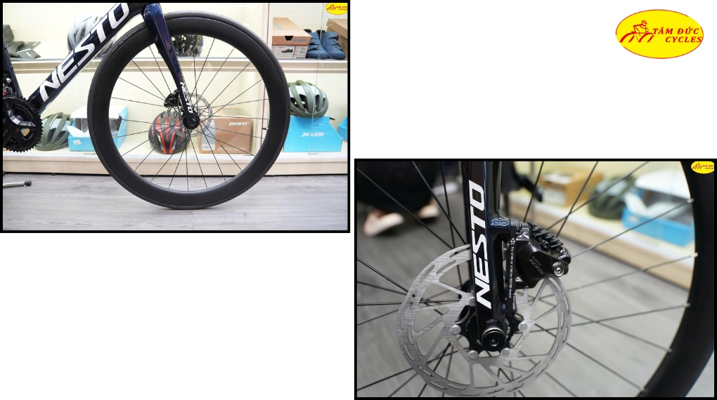 cùi đề shimano 105 xe nesto leopar
