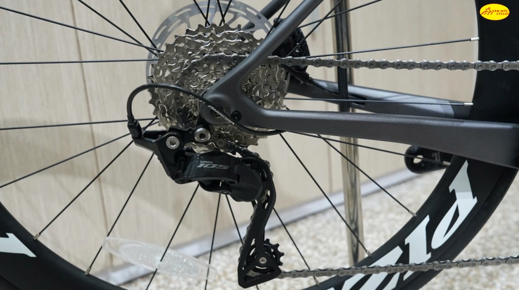 cùi đề shimano 105 xe nesto leopar