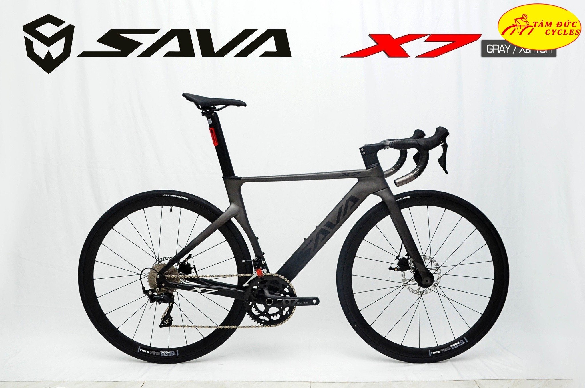 Xe đạp đua sava ex7 pro 105r7000