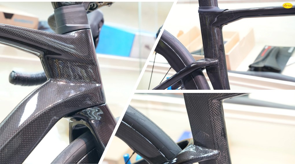 twitter cyclone vành lượn sóng vân carbon 3K