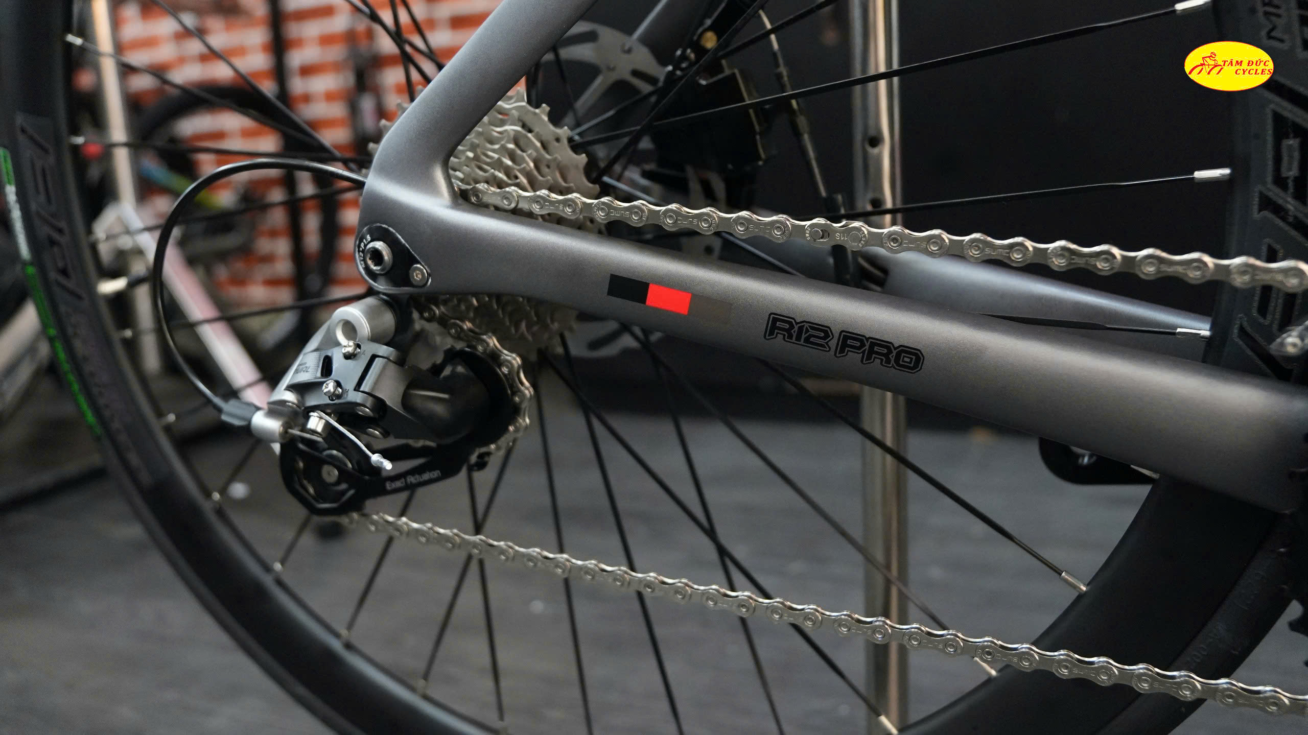 Xe đạp đua Twitter R12pro Sram Rival