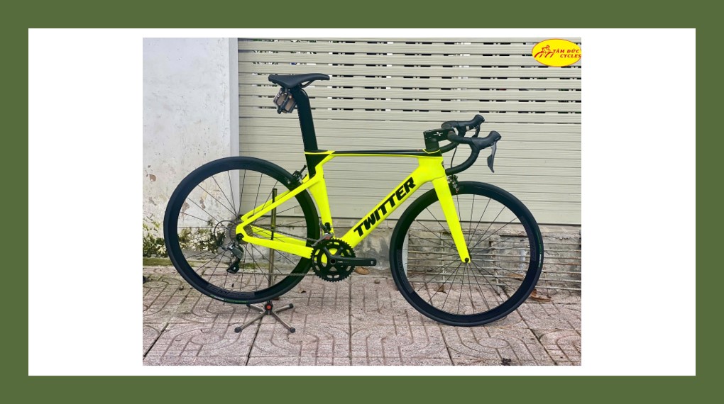 XE ĐẠP TWITTER R5 SHIMANO CLARIS R2000 TAY CONG