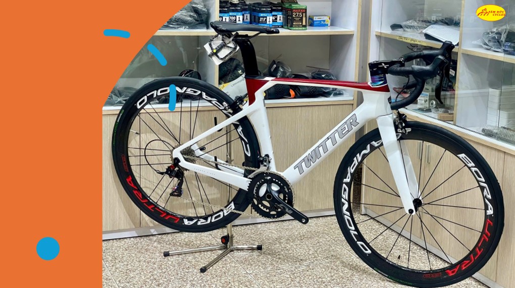 XE ĐẠP ĐUA TWITTER R5 VANH CAMPAGNOLO