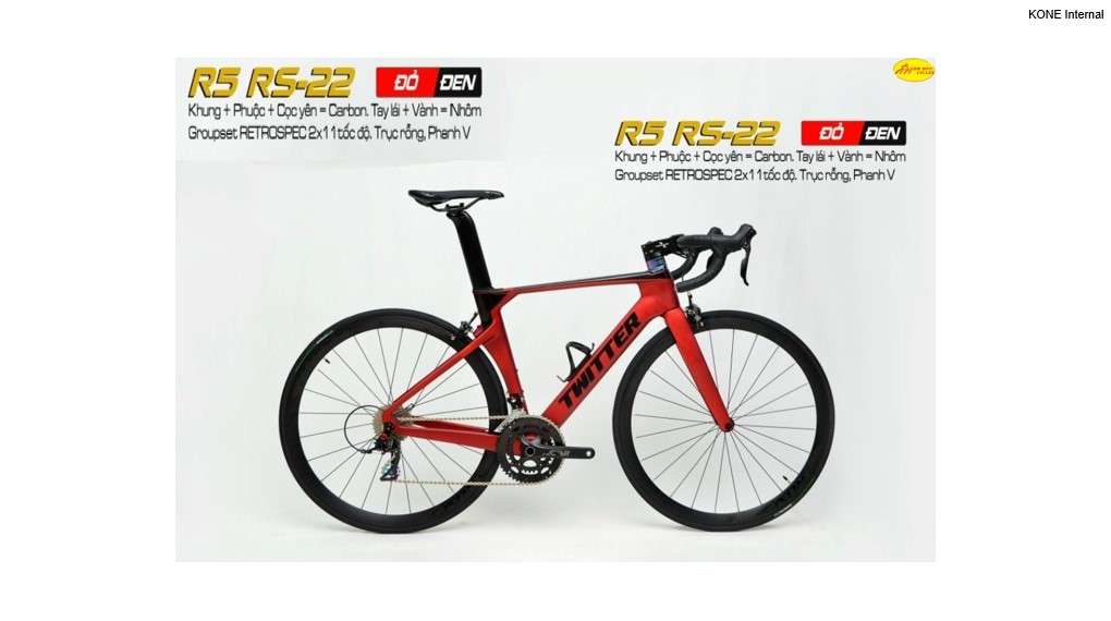 XE ĐẠP ĐUA TWITTER R5 RETROSPEC
