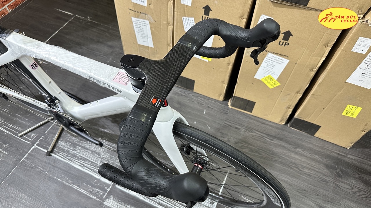 XE ĐẠP ĐUA TWITTER T10 2 MÓN 105 FULL CARBON