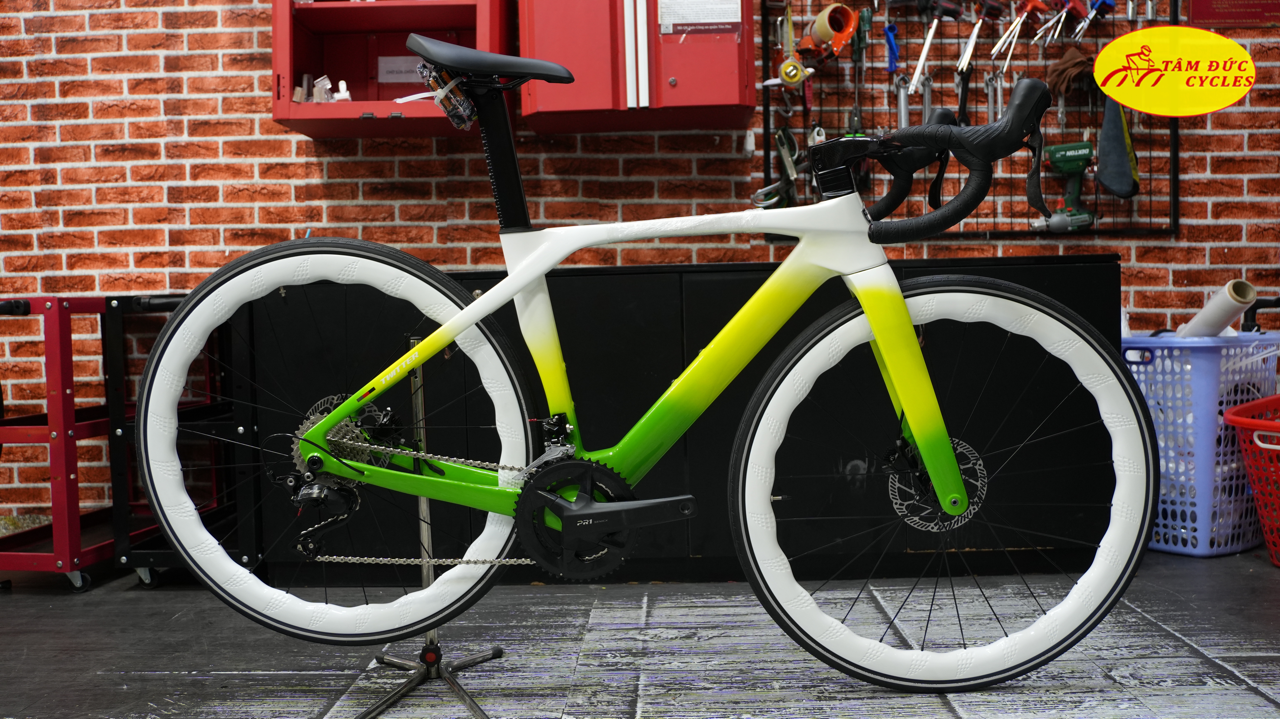 XE ĐẠP ĐUA TWITTER T10 PRO VÀNH LƯỢN SÓNG