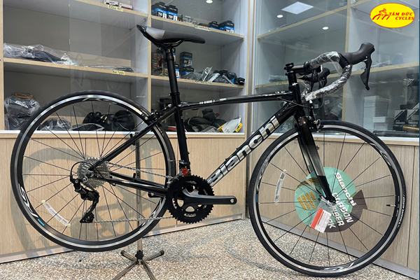 Xe đạp đua Bianchi Via Nirone 7.0 Đen