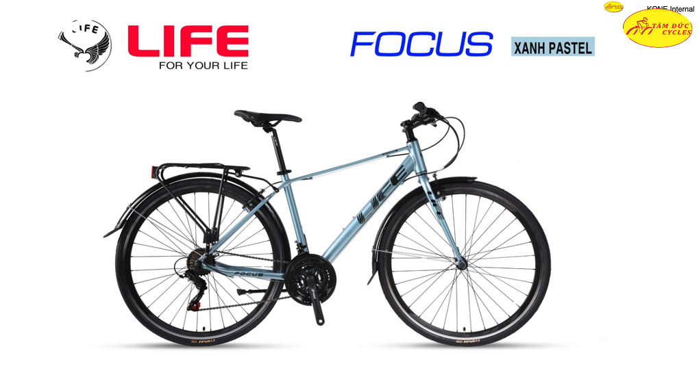 Xe Đạp Touring Life Focus 700C