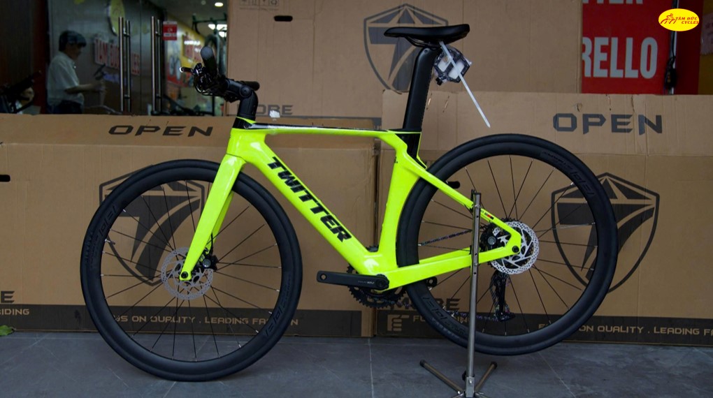 XE ĐẠP TWITTER R5 TAY NGANG GẬT GÙ