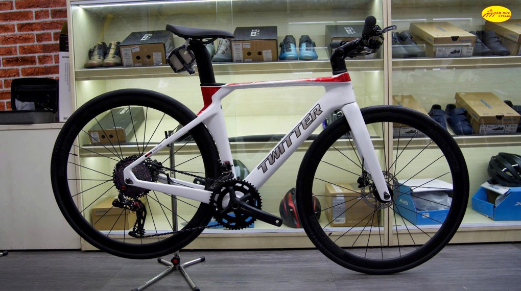 XE ĐẠP TWITTER R5 TAY NGANG GẬT GÙ