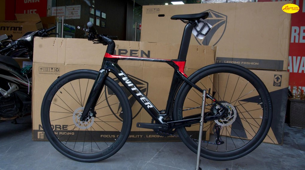 XE ĐẠP TWITTER R5 TAY NGANG GẬT GÙ