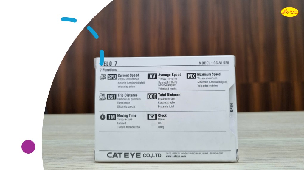 đồng hồ cateye