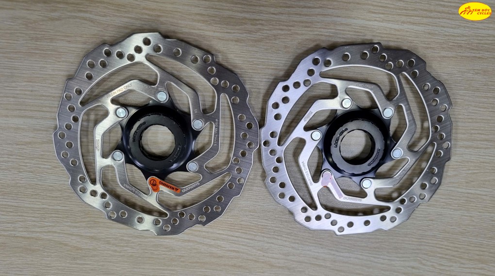 đia phanh xe đạp shimano