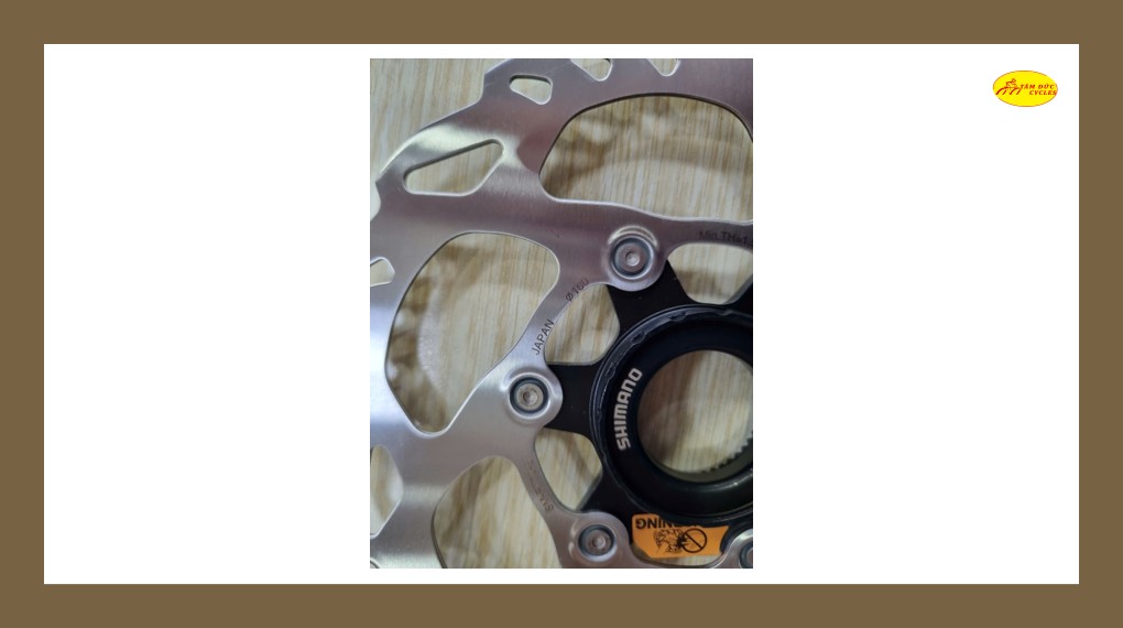 đĩa center lock shimano