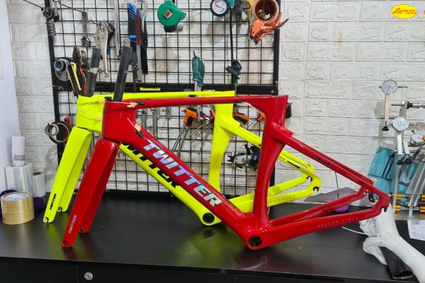 KHUNG XE ĐẠP TWITTER R10 PHANH GÔM, ĐĨA